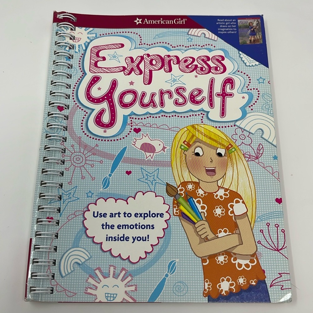 3/$15 AMERICAN GIRL: Express Yourself: Use Art to Explore Emotions